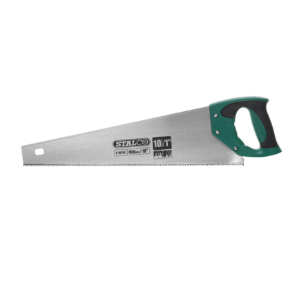 Hand saw 450mm 10tpi STALCO S-18318-MYHOMETOOLS-STALCO