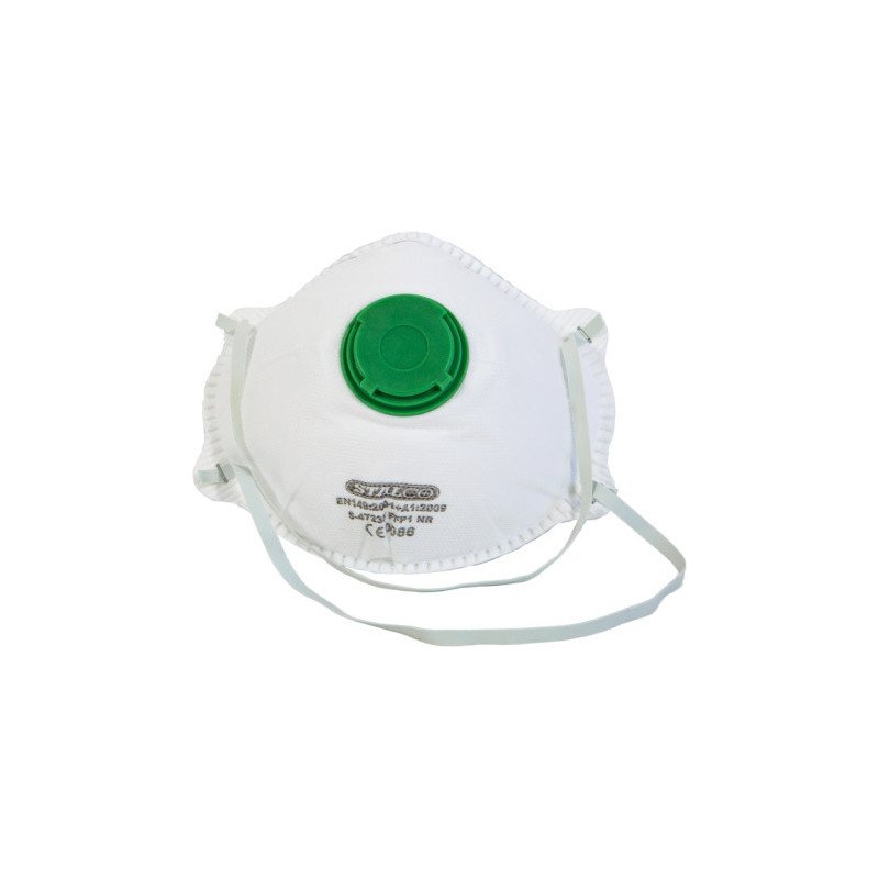 Valved dust mask FFP1 STALCO S-47235-MYHOMETOOLS-STALCO