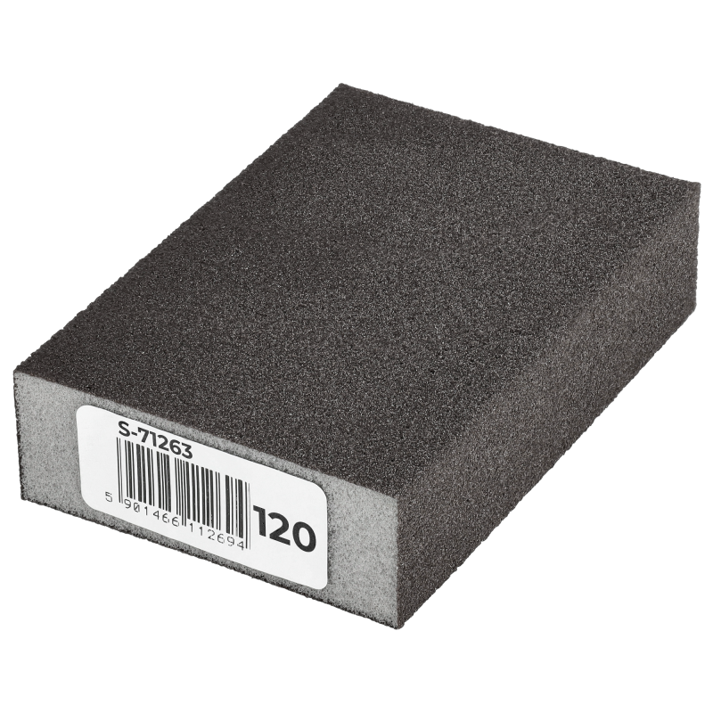 Abrasive Sanding Sponge Cube Grit 120 STALCO PERFECT S-71263-MYHOMETOOLS-STALCO