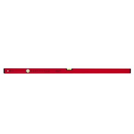 Aluminium Level 120cm Red STALCO PERFECT S-65122-MYHOMETOOLS-STALCO