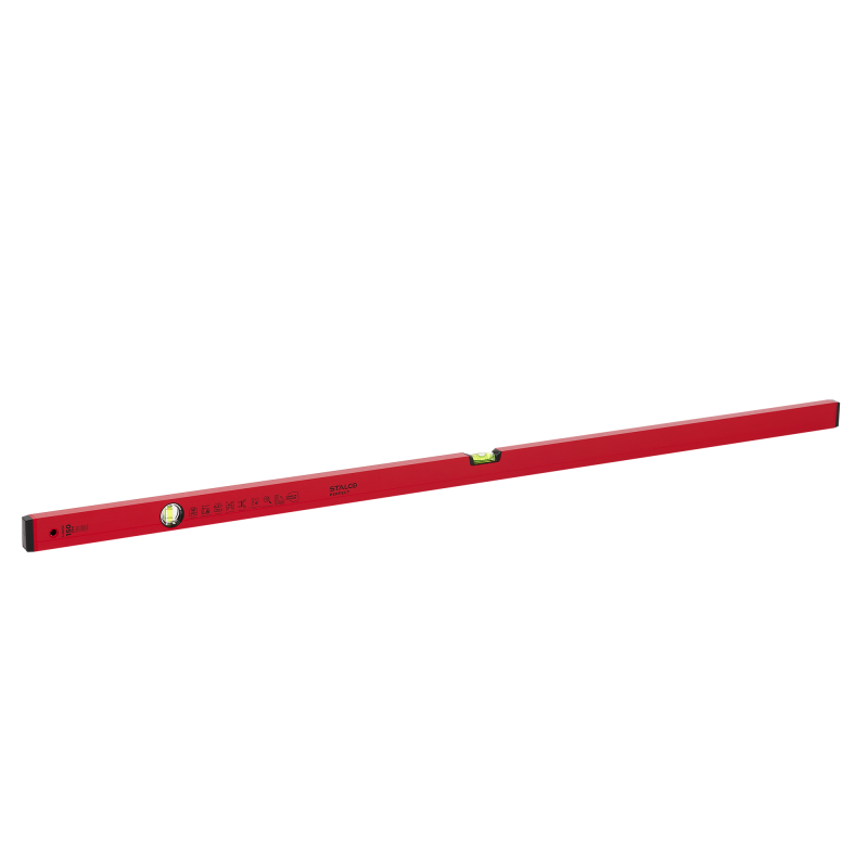 Aluminium Level 150cm Red STALCO PERFECT S-65150-MYHOMETOOLS-STALCO