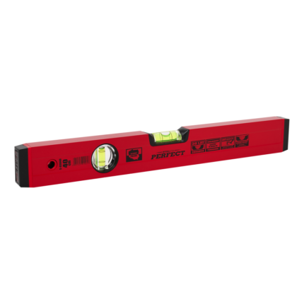 Aluminium Level 40cm Red STALCO PERFECT S-65040-MYHOMETOOLS-STALCO