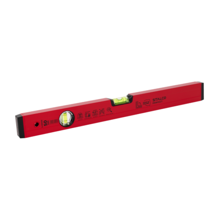 Aluminium Level 50cm Red STALCO PERFECT S-65050-MYHOMETOOLS-STALCO