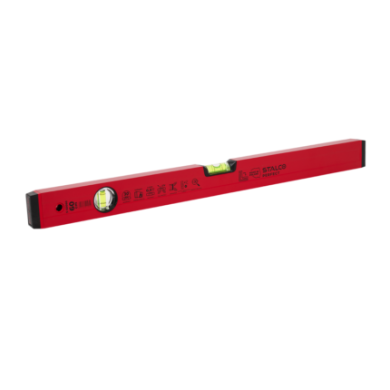 Aluminium Level 60cm Red STALCO PERFECT S-65060-MYHOMETOOLS-STALCO