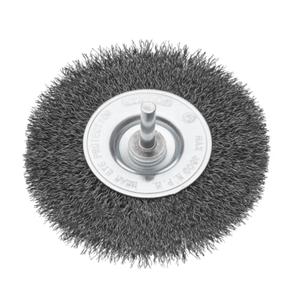 Circular Steel Brush 115mm For Drill STALCO S-34648-MYHOMETOOLS-STALCO