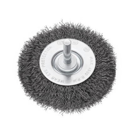 Circular Steel Brush 60mm For Drill STALCO S-34424-MYHOMETOOLS-STALCO