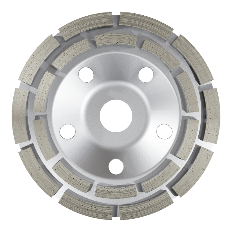 Diamond Grinding Disc 180mm 2 row STALCO S-33110-MYHOMETOOLS-STALCO