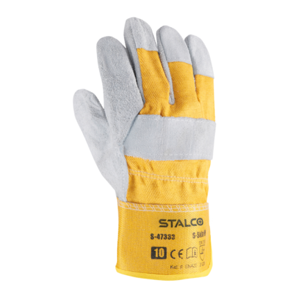 Leather gloves S-SKIN W size 10 STALCO S-47333-MYHOMETOOLS-STALCO