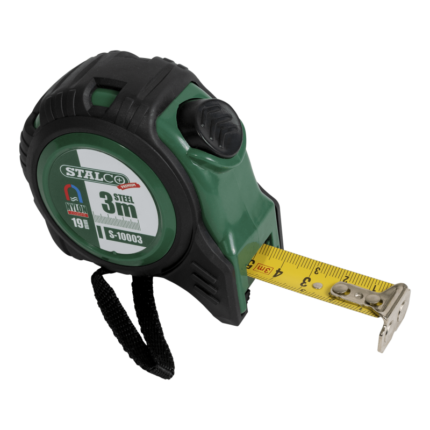 Magnetic Tape Measure 3m x 19mm STALCO S-10003-MYHOMETOOLS-STALCO