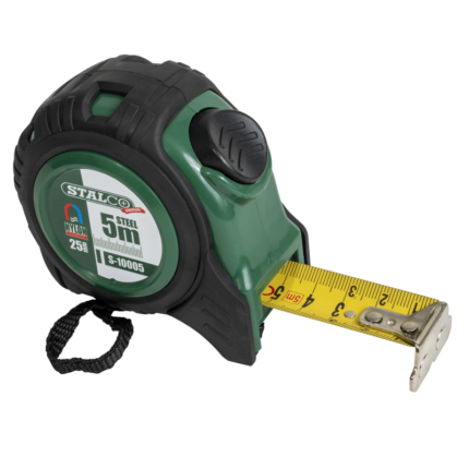 Magnetic Tape Measure 5m x 25mm STALCO S-10005-MYHOMETOOLS-STALCO