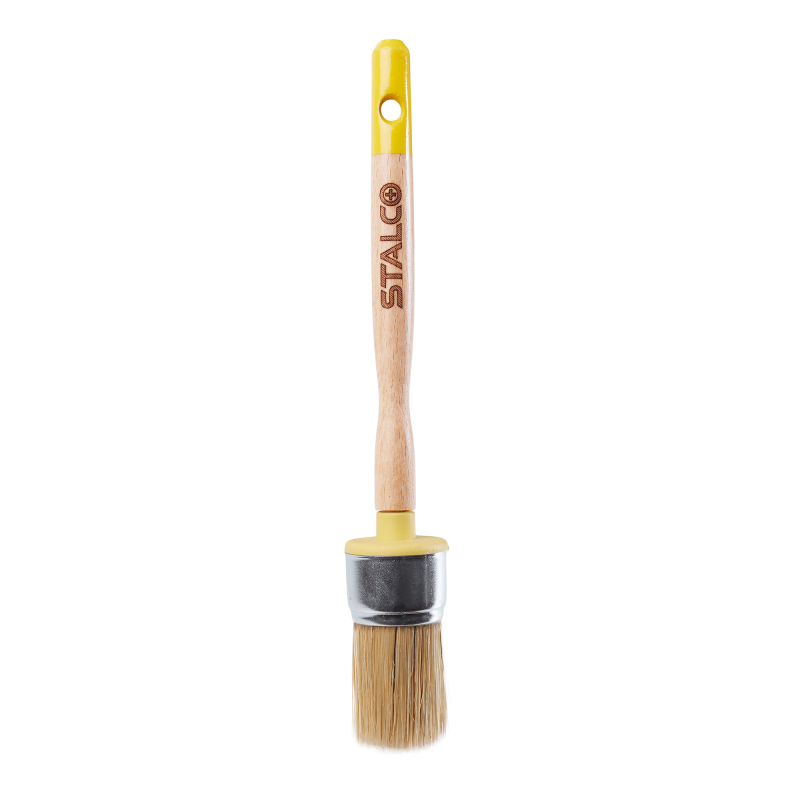 Round Paint Brush 30mm UNIVERSAL STALCO S-38942-MYHOMETOOLS-STALCO