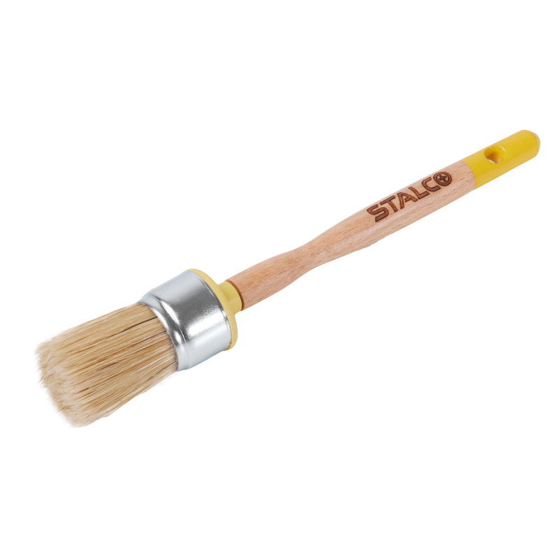 Round Paint Brush 30mm UNIVERSAL STALCO S-38942-MYHOMETOOLS-STALCO