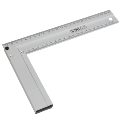 Aluminium angle bracket 250mm carpentry STALCO S-11925-MYHOMETOOLS-STALCO