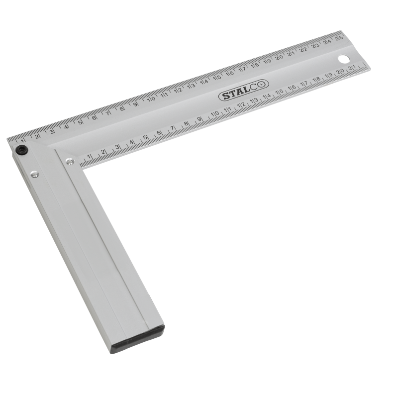 Aluminium angle bracket 250mm carpentry STALCO S-11925-MYHOMETOOLS-STALCO