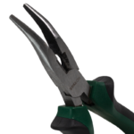 Bent Long Nose Pliers 160mm STALCO S-14046-MYHOMETOOLS-STALCO