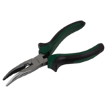 Bent Long Nose Pliers 160mm STALCO S-14046-MYHOMETOOLS-STALCO