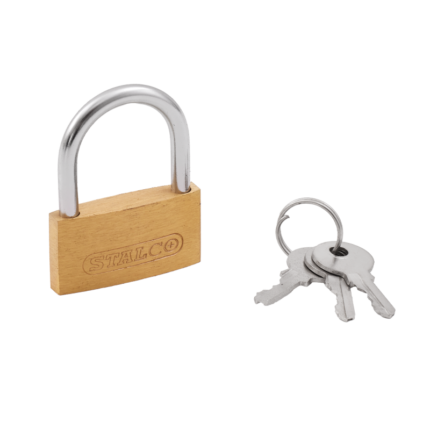 Brass Padlock 30mm STALCO S-40730-MYHOMETOOLS-STALCO