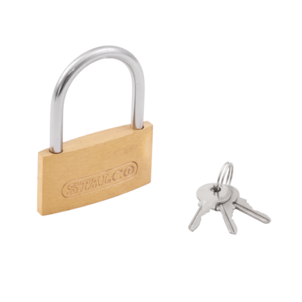 Brass Padlock 40mm STALCO S-40740-MYHOMETOOLS-STALCO