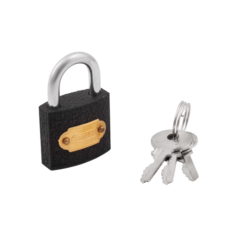 Cast Iron Padlock 32mm STALCO S-40632-MYHOMETOOLS-STALCO