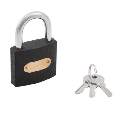 Cast Iron Padlock 63mm STALCO S-40663-MYHOMETOOLS-STALCO