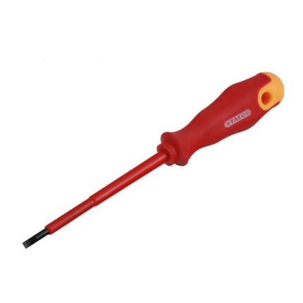 Insulated Screwdriver Flat 4x100mm STALCO S-12231-MYHOMETOOLS-STALCO