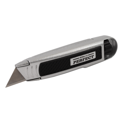 Knife with trapezoidal stanley blade STALCO PERFECT S-67448-MYHOMETOOLS-STALCO