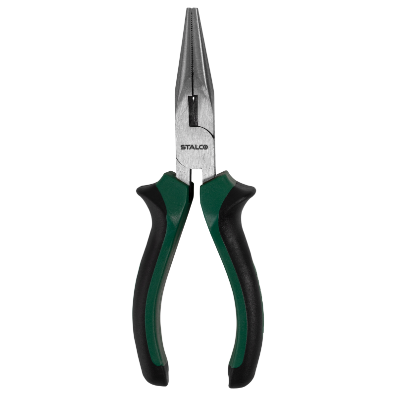 Long Nose Pliers Straight 160mm STALCO S-14036-MYHOMETOOLS-STALCO