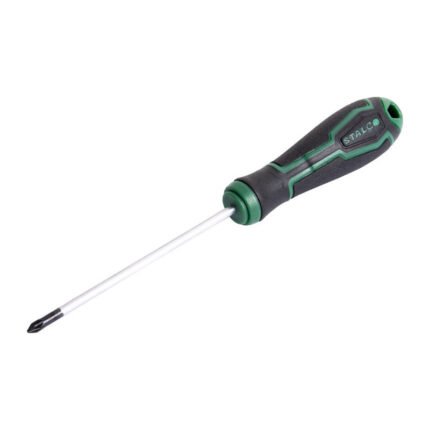 Pozidriv Screwdriver PZ1 x 100mm STALCO S-12021-MYHOMETOOLS-STALCO