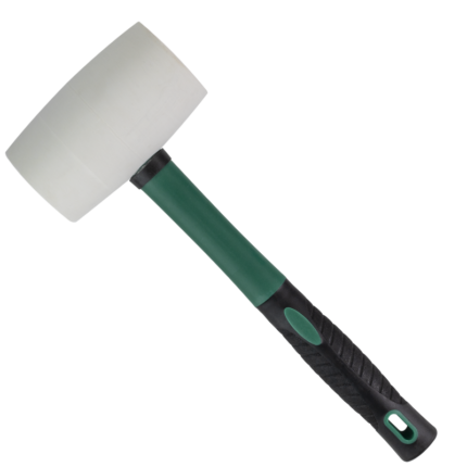 Rubber Hammer White 75mm / 910g STALCO S-19115-MYHOMETOOLS-STALCO