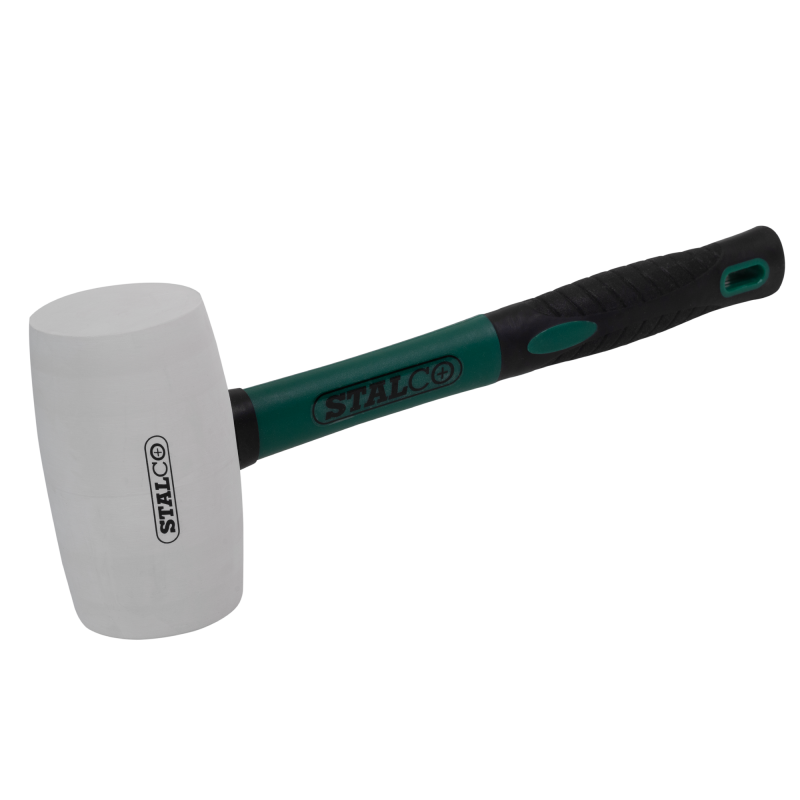 Rubber hammer white 90 mm-MYHOMETOOLS-STALCO