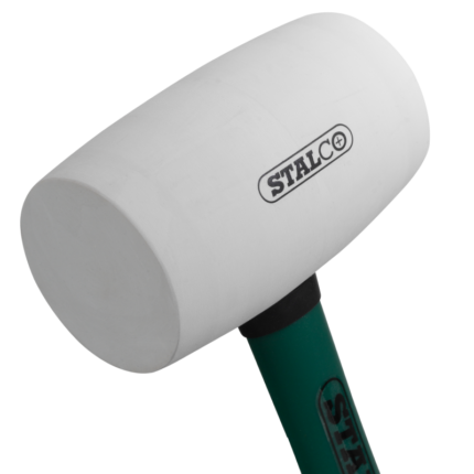 Rubber hammer white 90 mm-MYHOMETOOLS-STALCO