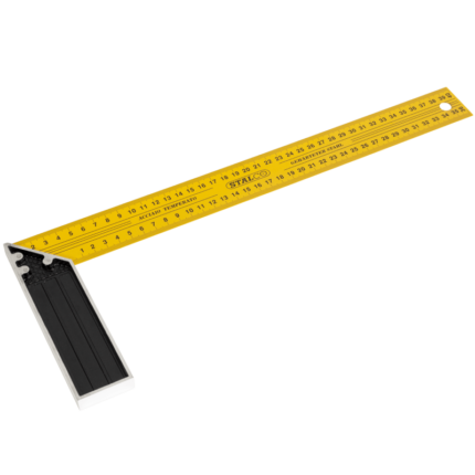 Steel Carpenters Square 400mm carpentry STALCO S-11840-MYHOMETOOLS-STALCO