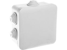 Junction box polypropylene 85x85x40mm