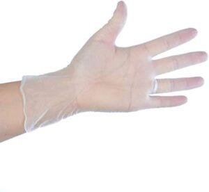 Vinyl gloves, medium