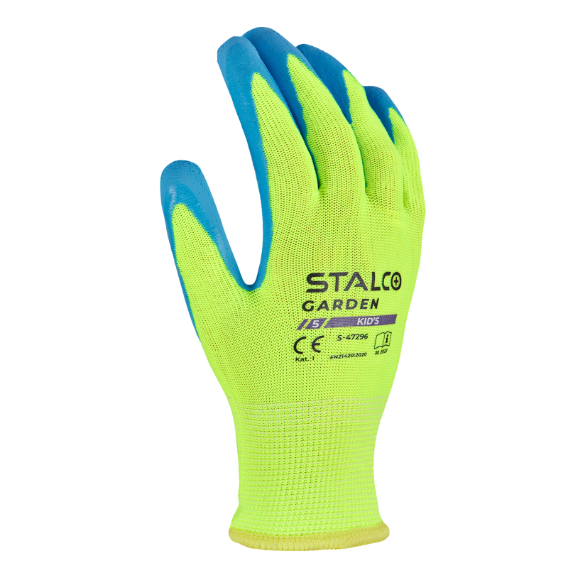 Polyester Gloves KIDS size 5 STALCO S-47296-MYHOMETOOLS-STALCO