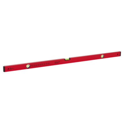 Aluminium Level 120cm Red 45° STALCO PERFECT S-65161-MYHOMETOOLS-STALCO