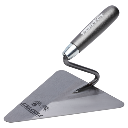 Triangular Bucket Trowel 140mm Stainless Steel STALCO S-73049-MYHOMETOOLS-STALCO