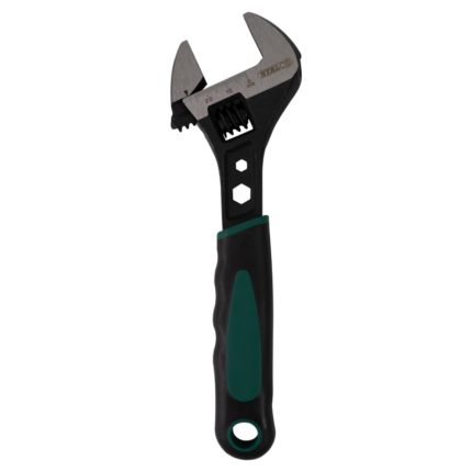 Adjustable wrench 200mm STALCO S-48008-MYHOMETOOLS-STALCO