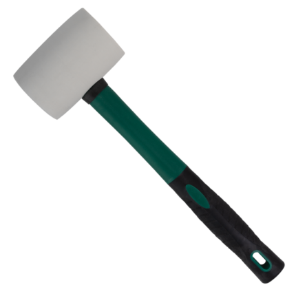 Rubber Hammer White 60mm / 450g STALCO S-19060-MYHOMETOOLS-STALCO