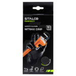 NITRAX GRIP Gloves Black Size 10(XL) 10pcs STALCO PERFECT S-76384-MYHOMETOOLS-STALCO