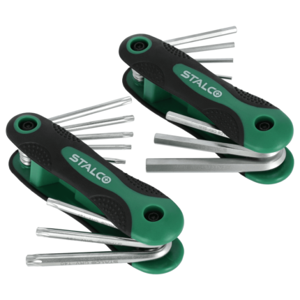 TORX and HEX Keys SET 8pcs CRV STALCO S-46378-MYHOMETOOLS-STALCO