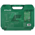 Set Of Socket Wrenches 1/2”and 1/4” 94pcs  STALCO S-54017-MYHOMETOOLS-STALCO