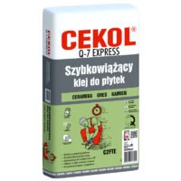 CEKOL Q-7 EXPRESS Szybkowiążący klej do płytek 20kg-MYHOMETOOLS-STALCO