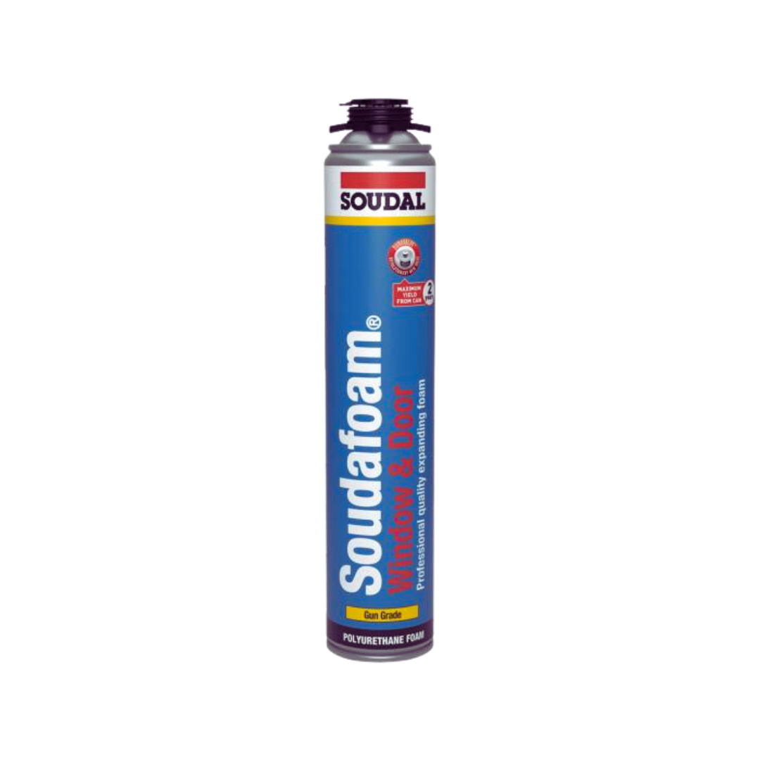 Gun Grade Expansion Windows & Door Insulation Foam 750ml Soudal-MYHOMETOOLS-STALCO