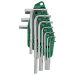 Hex Keys Set 10pcs Range 1.5-10mm STALCO S-46372-MYHOMETOOLS-STALCO