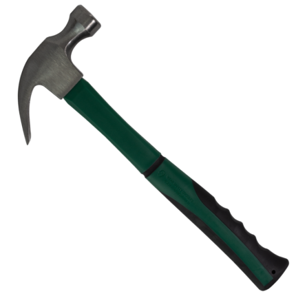 Claw Hammer 450g Fiberglass Handle STALCO S-19445-MYHOMETOOLS-STALCO