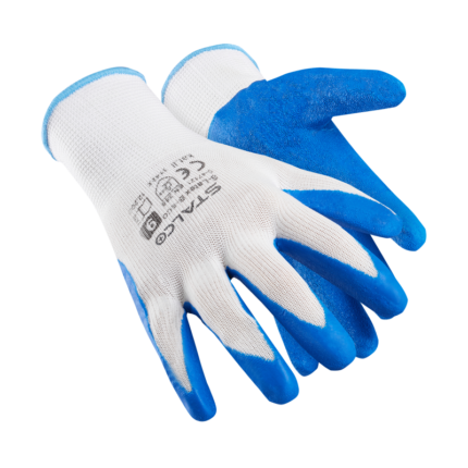 Polyester gloves S-LATEX R ECO XL(10) STALCO S-47123-MYHOMETOOLS-STALCO