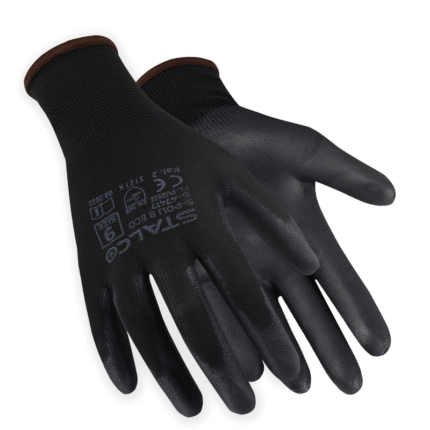 Polyester gloves S-POLI W ECO XL(10) STALCO S-47418-MYHOMETOOLS-STALCO