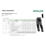 Work Trousers BASIC LINE black M STALCO S-51016-MYHOMETOOLS-STALCO