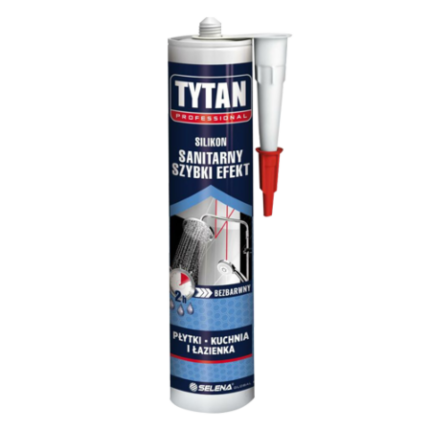 Sanitary Neutral Silicone Sealant White 280ml TYTAN-MYHOMETOOLS-STALCO